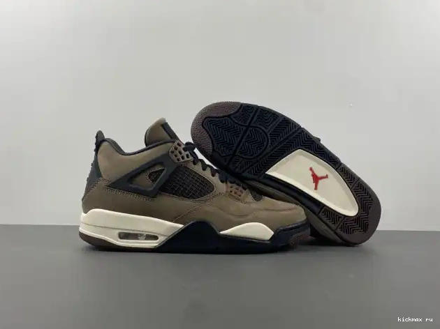 Cheap Kickmax Scott AJ4-882335 Travis Retro 4 x Brown Air TS Jordan 0430